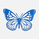 SHACHIHATA Iromoyou Mini Ink Pad Ruri