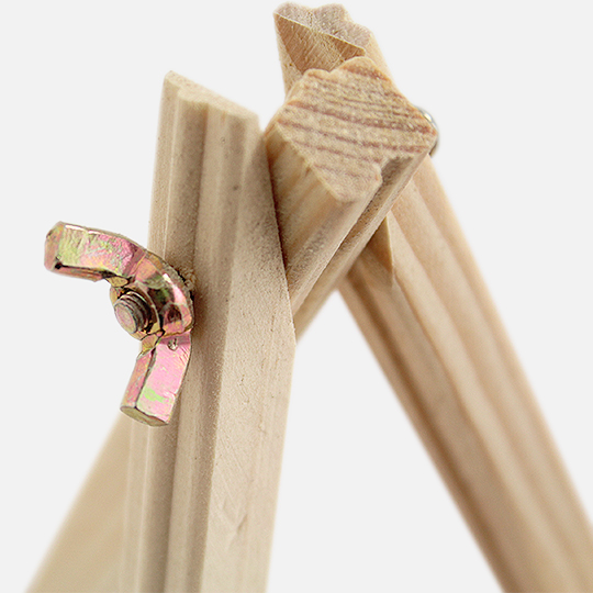 OVJ Pine A-Frame Table Easel 15cm