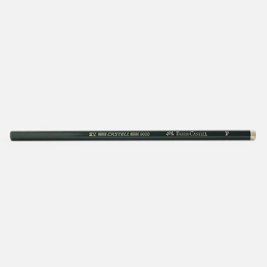 FABER-CASTELL Castell 9000 Graphite Pencil F