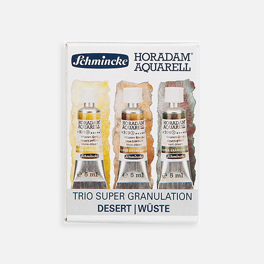 SCHMINCKE Horadam Granulating Watercolor 5ml Desert Set x 3
