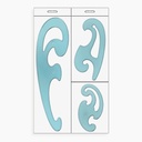 COX French Curve x 3