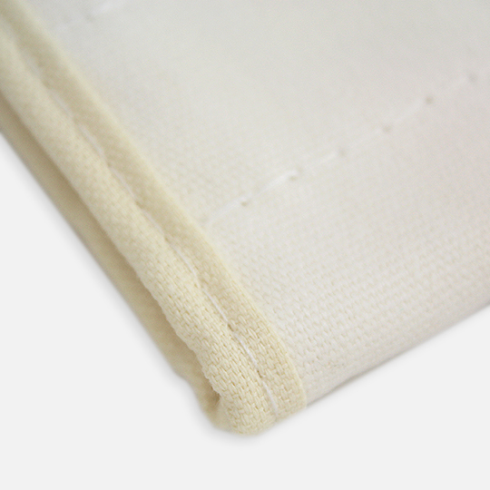 KUELOX White Canvas Brush Roll