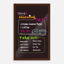 MUNGYO Wooden Frame Black Board 45cm x 60cm