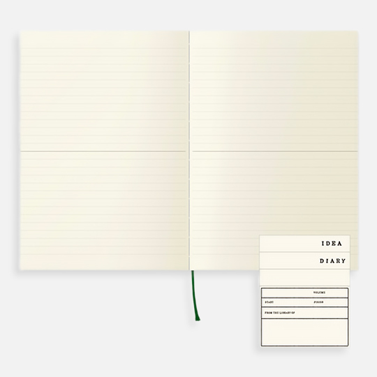 MIDORI MD Lined Notebook 52gsm A5 x 88