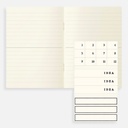 MIDORI MD Lined Notebook Light 52gsm A6 x 48 x 3