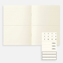 MIDORI MD Lined Notebook Light 52gsm A5 x 48 x 3