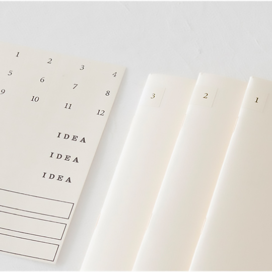 MIDORI MD Lined Notebook Light 52gsm A5 x 48 x 3