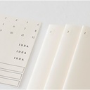 MIDORI MD Lined Notebook Light 52gsm A5 x 48 x 3