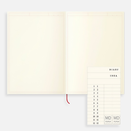 MIDORI MD Frame Journal Notebook 52gsm A5 x 96