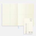 MIDORI MD Grid Block Journal Notebook 52gsm A5 x 96