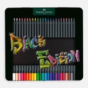 FABER-CASTELL Black Edition Color Pencil Tin Set x 24