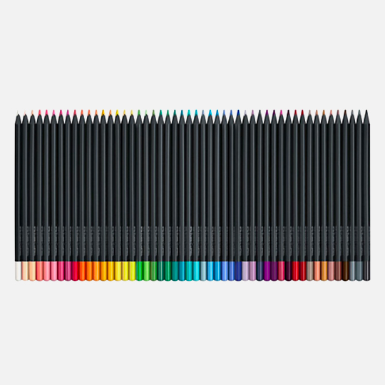 FABER-CASTELL Black Edition Color Pencil Set x 50