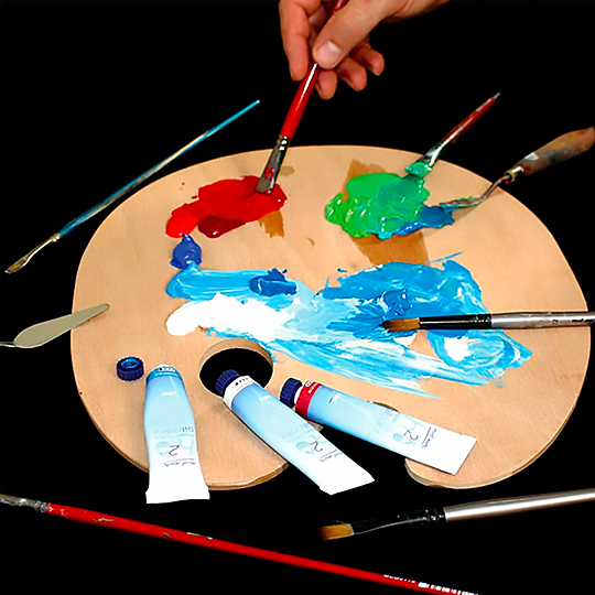 MONTE MARTE H2O Water-Mixable Oil Paint 18ml Set x 8