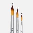 SHINHAN Artist Round Brush Set x 3
