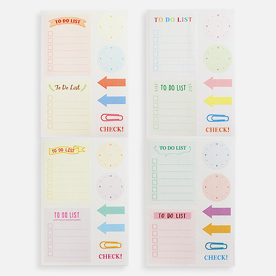 PINE BOOK Fusen Masking Sheet x 4