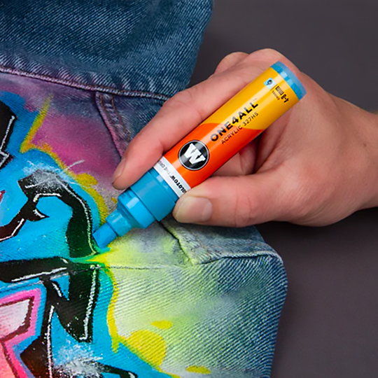 MOLOTOW One4All Acrylic Marker 8mm 222 KACAO77 UNIVERSES Green