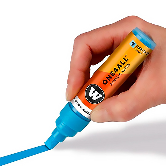 MOLOTOW One4All Acrylic Marker 8mm 237 Grey Blue Light