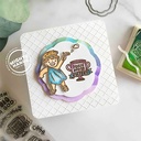 MIGHTY HANDS Clear Stamp 4” x 6” King David