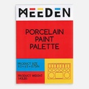 MEEDEN 17-Well Rectangle Porcelaine Palette