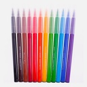 KOH-I-NOOR Brush Fibre Pen Set x 12