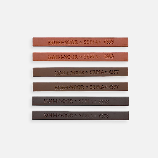 KOH-I-NOOR Gioconda Sepia Block Set x 6