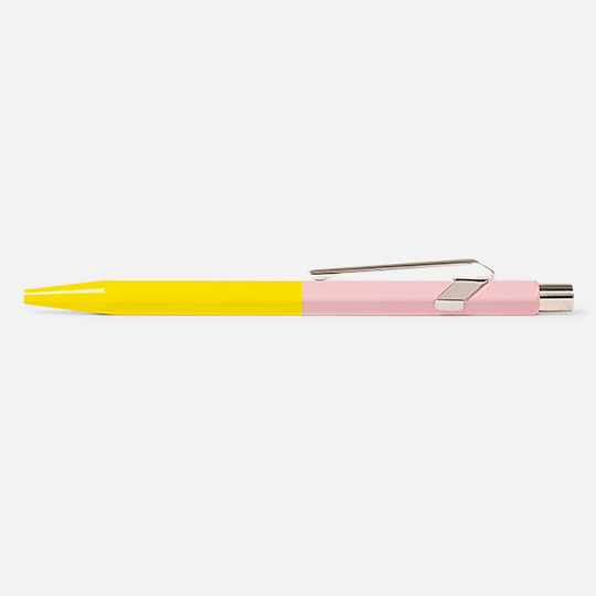 CARAN D'ACHE Paul Smith 849 Special Edition Ball Point Pen Chartreuse / Rose Box