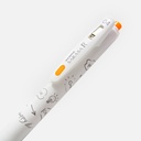 ZEBRA Sarasa-R White Series Roller Pen 0.4mm Orange