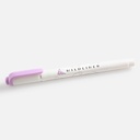 ZEBRA Mildliner Highlighter White Series Mild Lavender