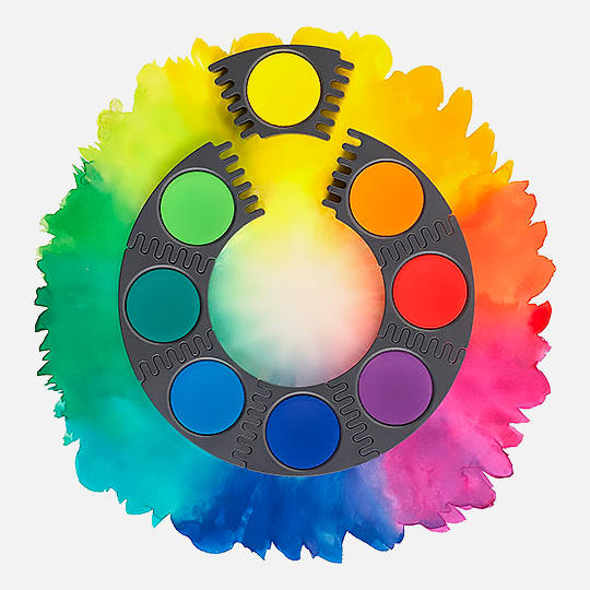 FABER-CASTELL Connector Paint Box Turquoise Set x 13