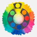 FABER-CASTELL Connector Paint Box Turquoise Set x 13