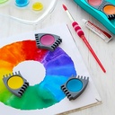 FABER-CASTELL Connector Paint Box Turquoise Set x 13