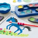 FABER-CASTELL Connector Gouache Paint Blue Box Set x 12