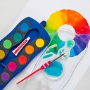 FABER-CASTELL Connector Gouache Paint Blue Box Set x 12