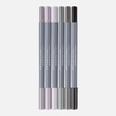 FABER-CASTELL Goldfaber Aqua Dual Marker Shade Of Grey Set x 6