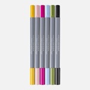 FABER-CASTELL Goldfaber Aqua Dual Marker Flower Lettering Set x 6