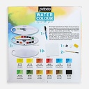 PEBEO Studio Watercolor 1/2 Pan Oval Box Set x 12