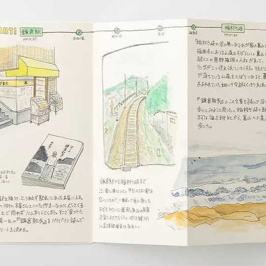 TRAVELER’S notebook Refill Accordion Fold Paper