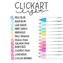 ZEBRA Clickart Water-Based Marker Light Set x 12