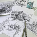 SAKURA Pigma Micron Pen Set x 6