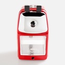 CARL Angel-5 Rotary Pencil Sharpener Red