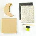 DECOPATCH Paper Mache My Creative Moment Moon Set