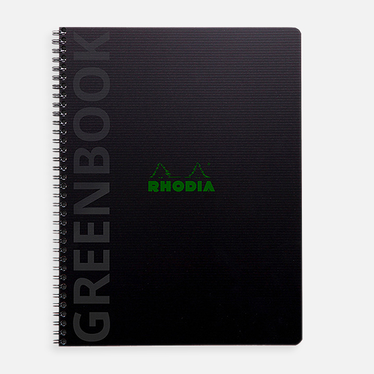 RHODIA Lined Green Book 90gsm A4+ x 80
