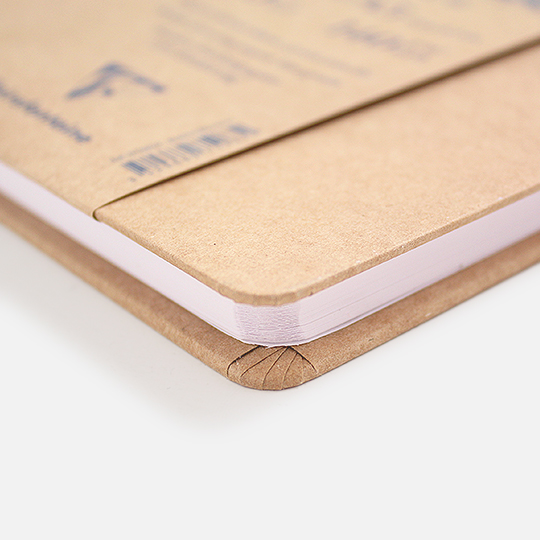 CLAIREFONTAINE Kraft Paper Hardcover Sketch Book 140gsm A5 x 40