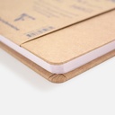 CLAIREFONTAINE Kraft Paper Hardcover Sketch Book 140gsm A5 x 40