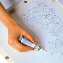 PEBEO Water Based Gutta Outliner 20ml Pearl Copper