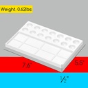 MEEDEN 22-Well Porcelain Palette