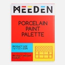MEEDEN 22-Well Porcelain Palette
