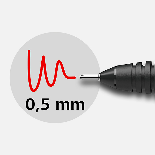 SCHNEIDER Xtra 805 Liquid Ink Fineliner 0.3mm Red