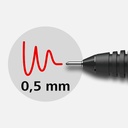 SCHNEIDER Xtra 805 Liquid Ink Fineliner 0.3mm Red