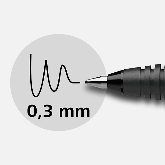 SCHNEIDER Xtra 823 Liquid Ink Roller Pen 0.3mm Black